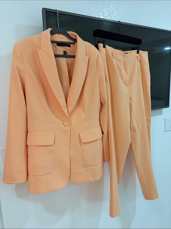 White House Black Market Pants - White House Black Market Peach Two-Piece Pantsuit